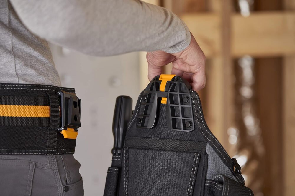 ToughBuilt Master Electrician Pouch + Shoulder Strap by,Black