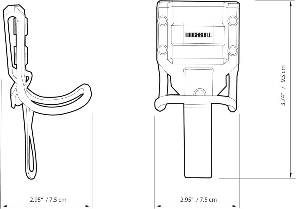 TOUGHBUILT TOU-52 Modular Hammer Loop