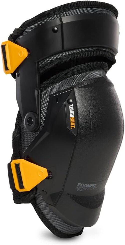 ToughBuilt - Heavy Duty Foam Thigh Support Stabilization Knee Pads - Comfortable, Adjustable, Ultimate Stability - (TB-KP-3-UK)