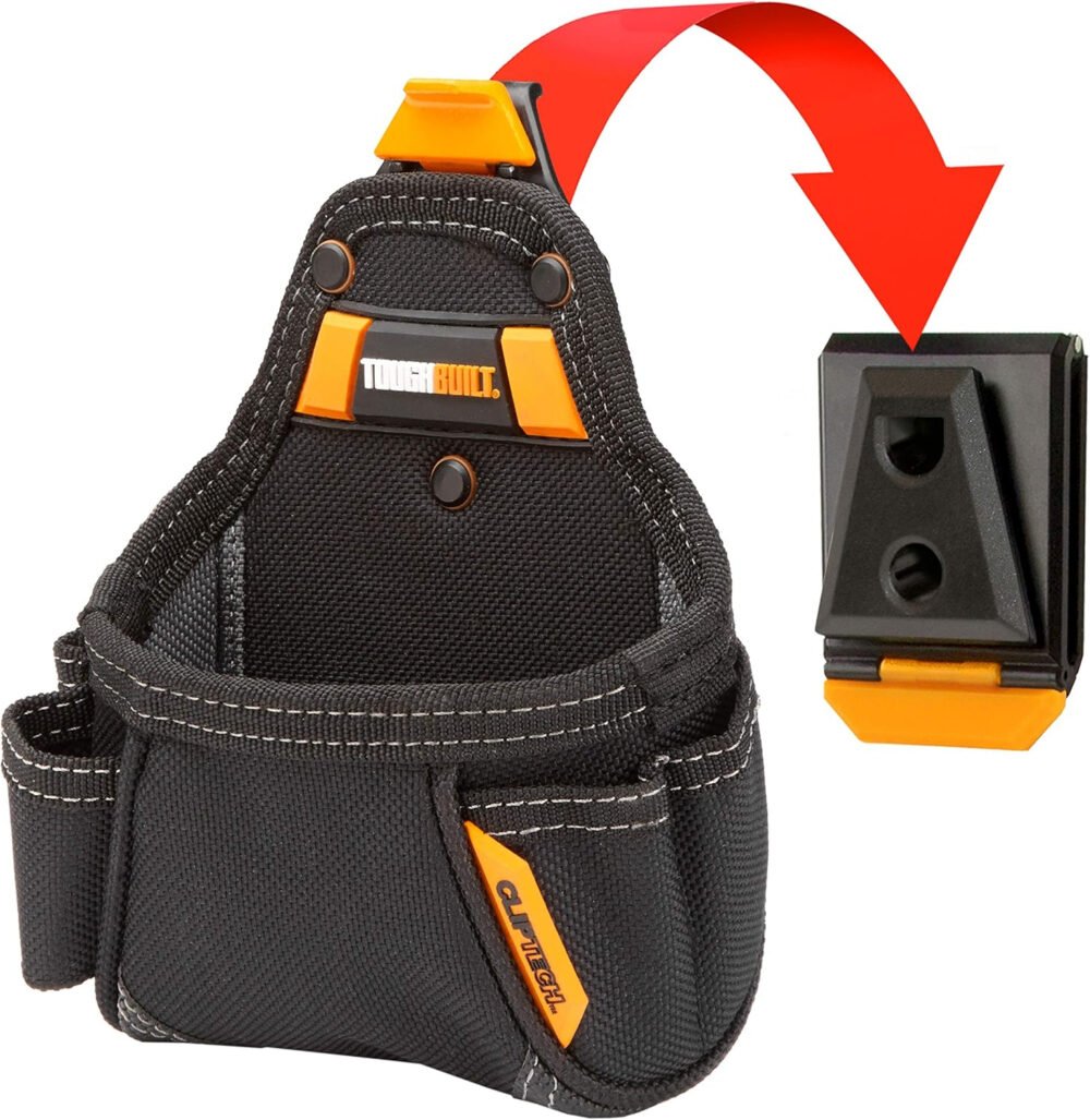 ToughBuilt CT-25 Tape Measure/All Purpose Pouch, 25.4 cm*11.4 cm*24.1 cm