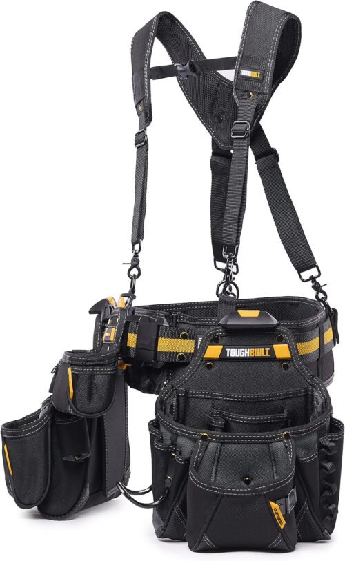 ToughBuilt Pro Contractor Tool Belt Set 5 Piece