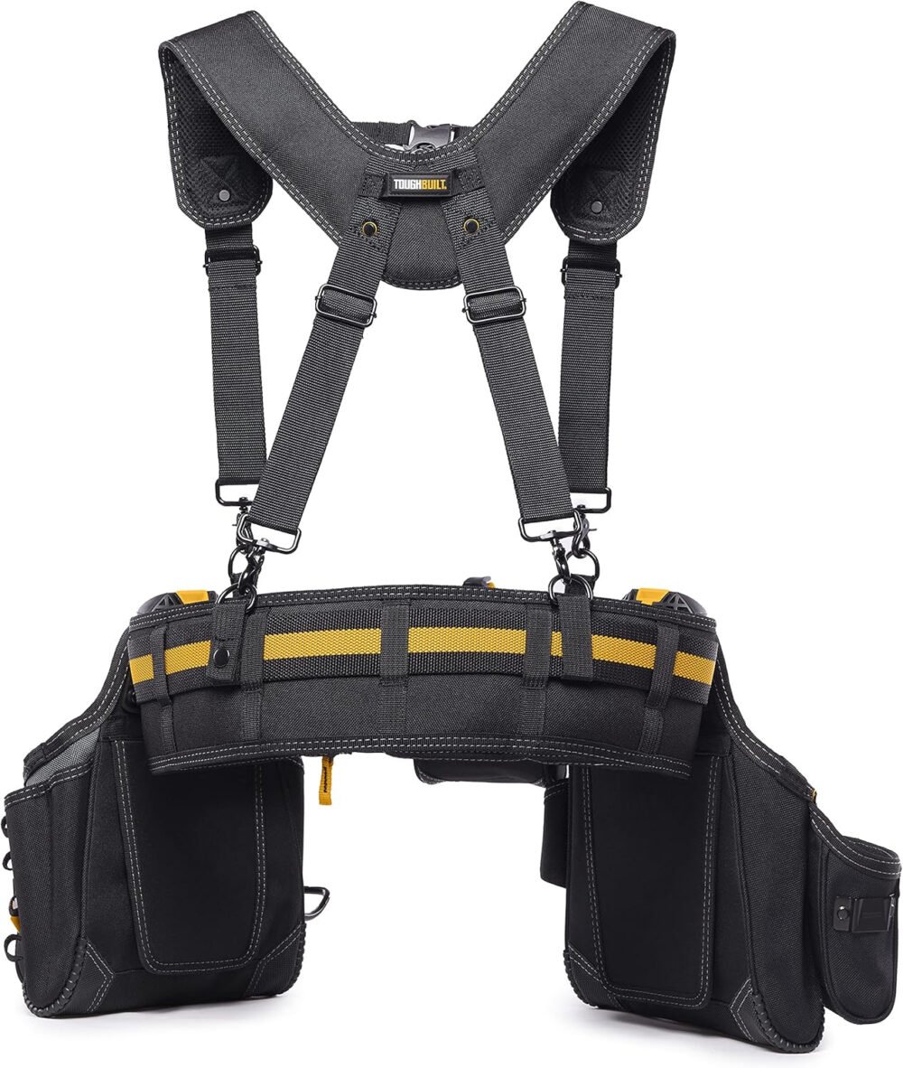 ToughBuilt Pro Contractor Tool Belt Set 5 Piece