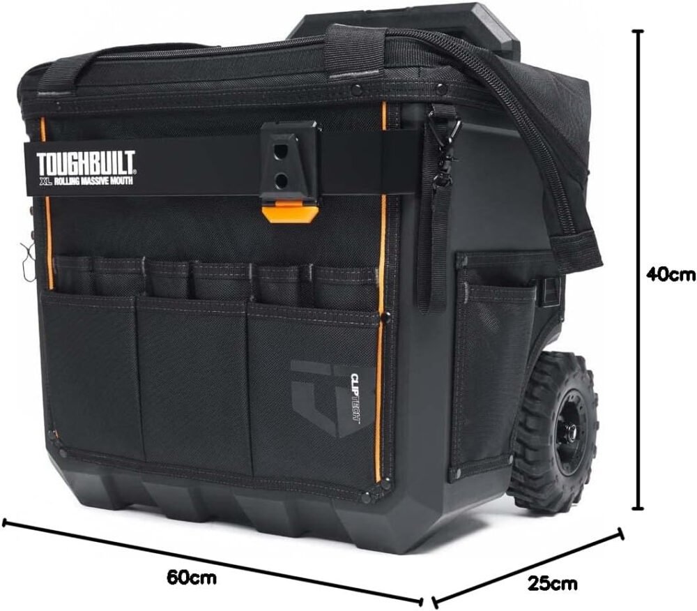 ToughBuilt CT-61-18 Extra Large Rolling Massive Mouth Bag 450mm / 18"