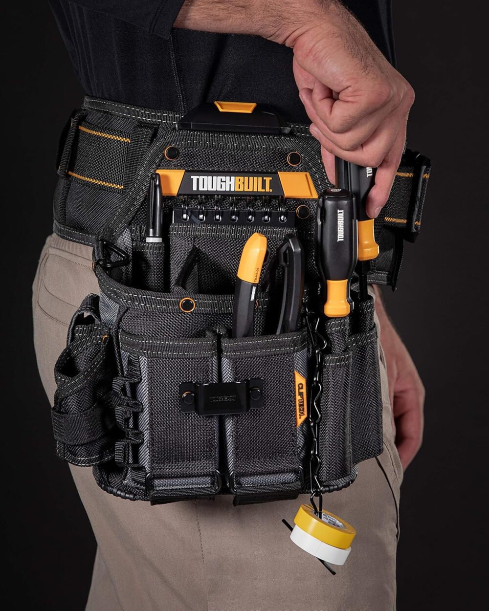 TOUGHBUILT TOU-CT-114 Journeyman Electrician's Pouch/Strap