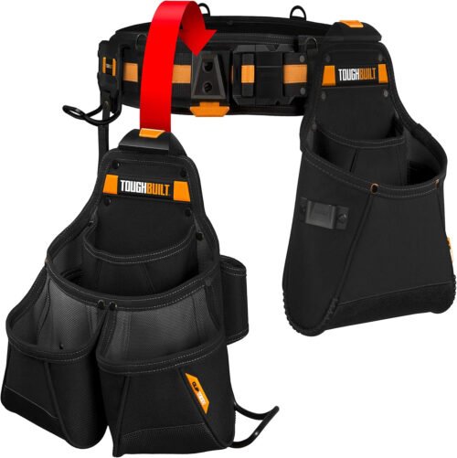 TOUGHBUILT TOU-CT-102-4 Builder Tool Belt Set (4-Piece)