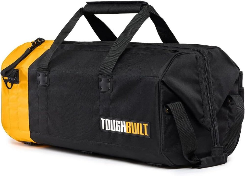 ToughBuilt - 26" Massive Mouth Tool Bag | 62 Pockets & Loops, Extreme Large Capacity