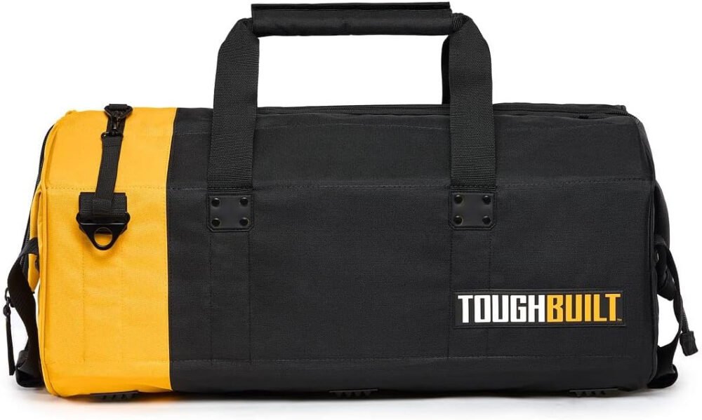 ToughBuilt - 26" Massive Mouth Tool Bag | 62 Pockets & Loops, Extreme Large Capacity