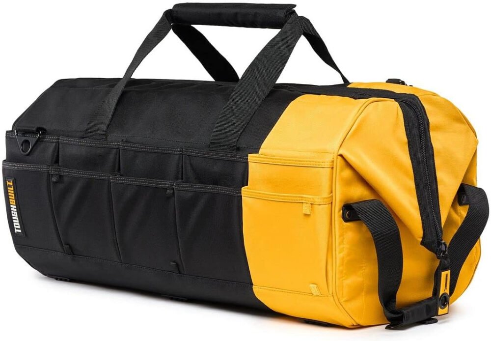 ToughBuilt - 26" Massive Mouth Tool Bag | 62 Pockets & Loops, Extreme Large Capacity