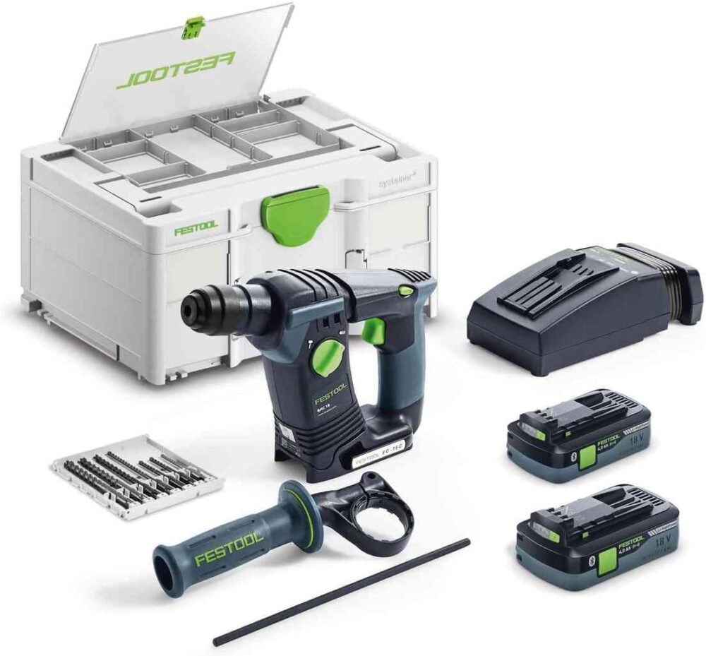 Festool Cordless Hammer Drill BHC 18 HPC 4,0 I-Plus