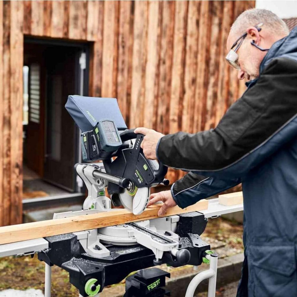 Festool Cordless Sliding Compound mitre Saw KSC 60 EB-Basic KAPEX