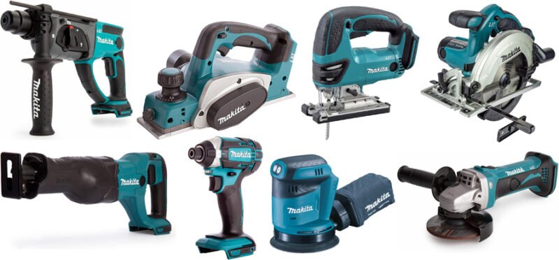 Makita 18V Li-ion 13 Piece Cordless Power Tool Kit with 4 x 5.0Ah Batteries