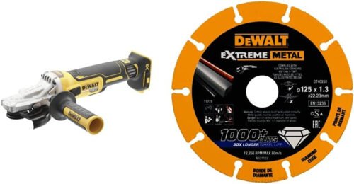 DEWALT DCG405FN-XJ DCG405FN Cordless XR Brushless Flathead Angle Grinder
