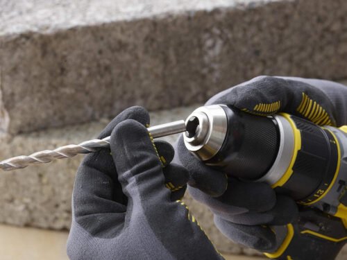 Stanley Hammer Drill BRUSHLESS V20 18V 80Nm with 2 Li-Ion 2Ah Batteries