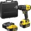 Stanley FatMax V20 18V Cordless Brushless Combi Drill 2 x 4.0Ah