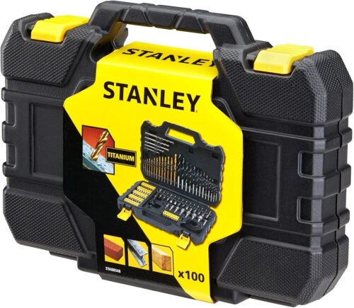 STANLEY STA88548-XJ Wooden, Metal & Masonry Drill Bit Set - Stanley and Stanley Fatmax Quality Levels Available