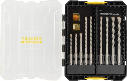 Juego de 9 piezas SDS Plus 5, 6,8 (110mm), 2X 6, 2X 8, 10, 12 (160mm)