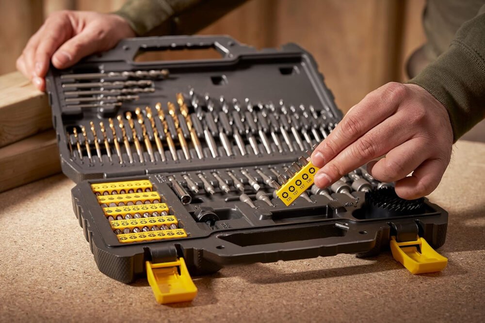 STANLEY STA88548-XJ Wooden, Metal & Masonry Drill Bit Set - Stanley and Stanley Fatmax Quality Levels Available