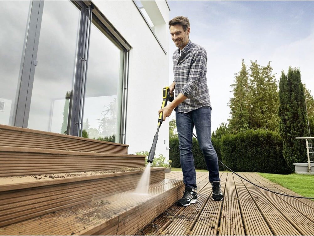 Kärcher K 4 Power Control Car & Home Pressure Washer, Pressure: max 130 bar