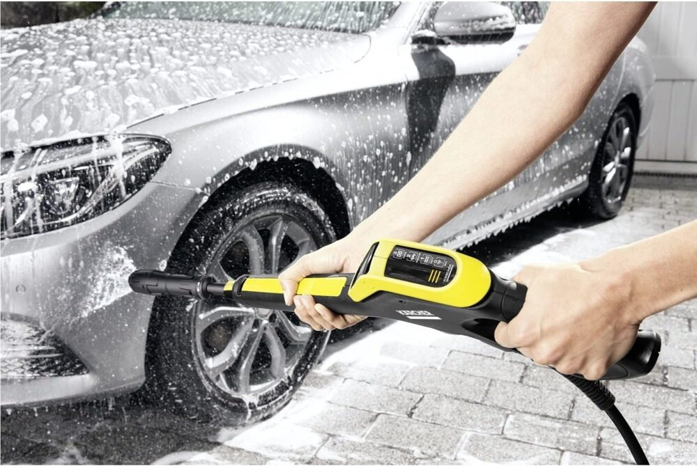 Kärcher K 4 Power Control Car & Home Pressure Washer, Pressure: max 130 bar