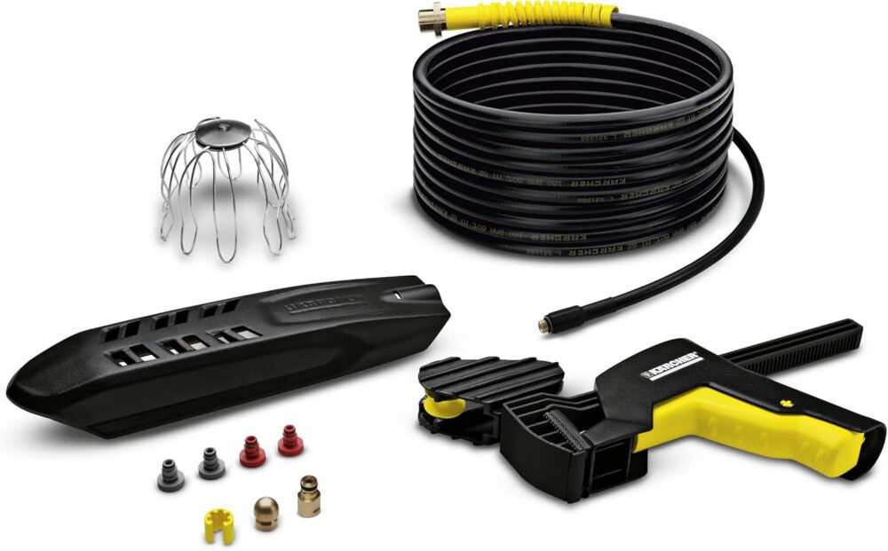 Kärcher 26422400 20 m Pipe and Guttering Cleaning Kit