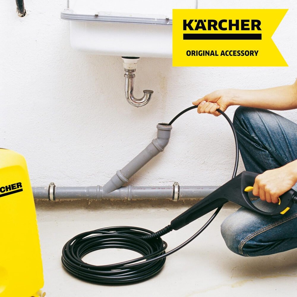 Kärcher 26377670 15 m Pipe and Drain Cleaning Kit for K2 - K7 Series
