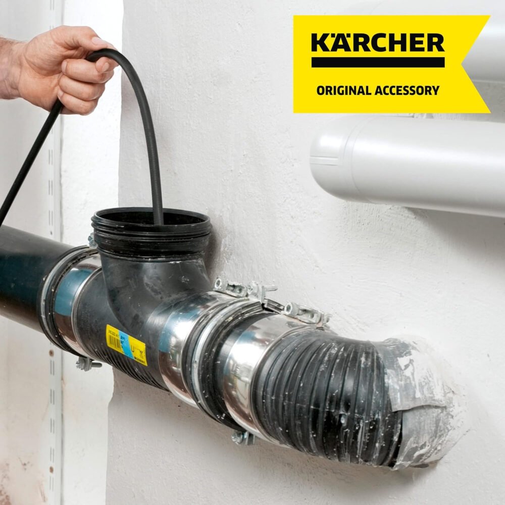 Kärcher 26377670 15 m Pipe and Drain Cleaning Kit for K2 - K7 Series
