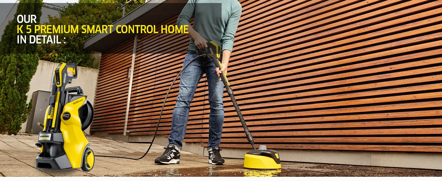 kärcher pressure washer smart home power control jet wash hydroshot
