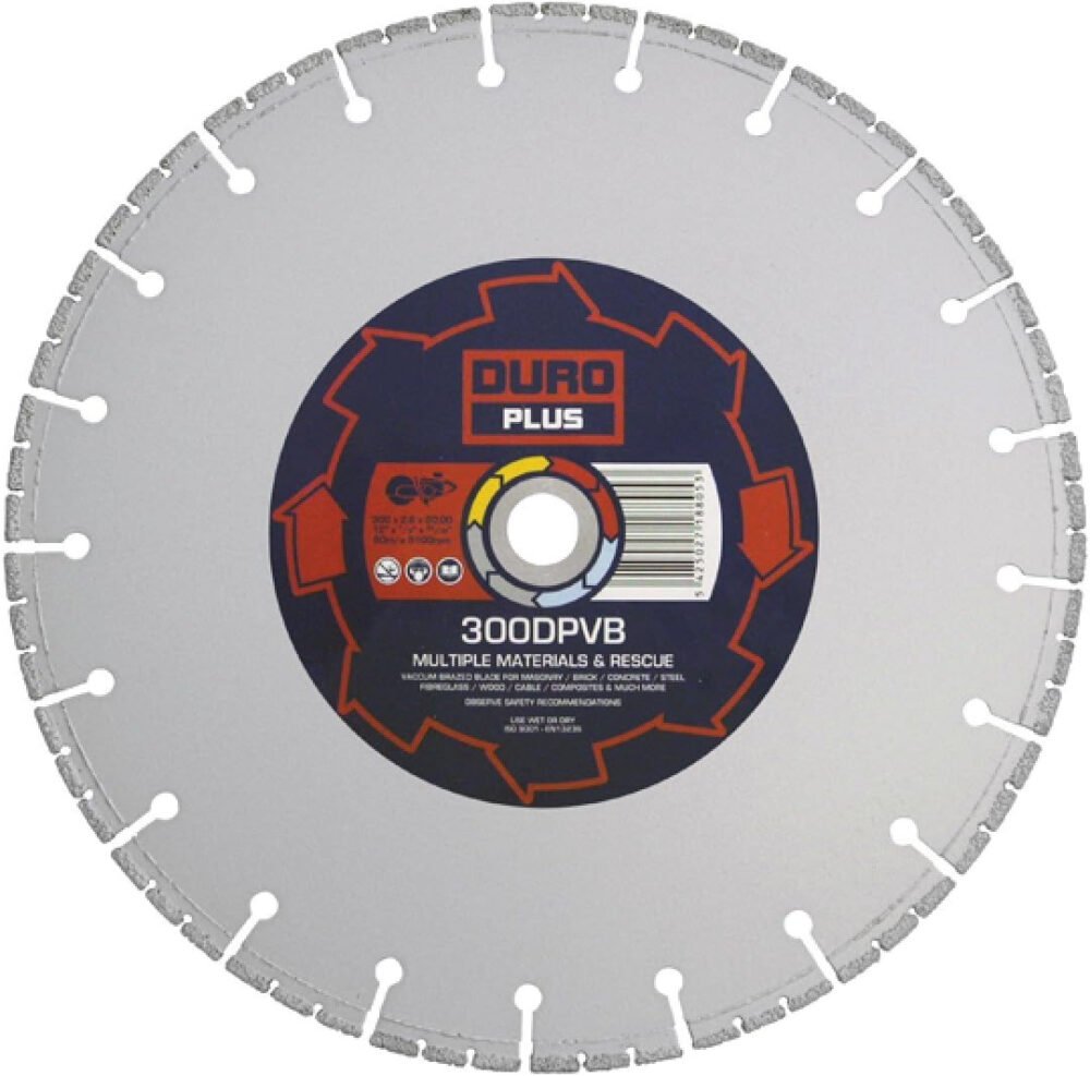 Duro Plus DPVB 230mm Angle Grinder Diamond Blade Pack of 1