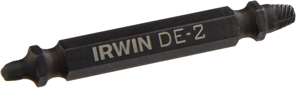 IRWIN Tools Impact Performance Series Screw Grip Double-Ended Screw Extractor Insert Bits