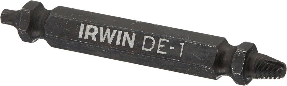 IRWIN Tools Impact Performance Series Screw Grip Double-Ended Screw Extractor Insert Bits