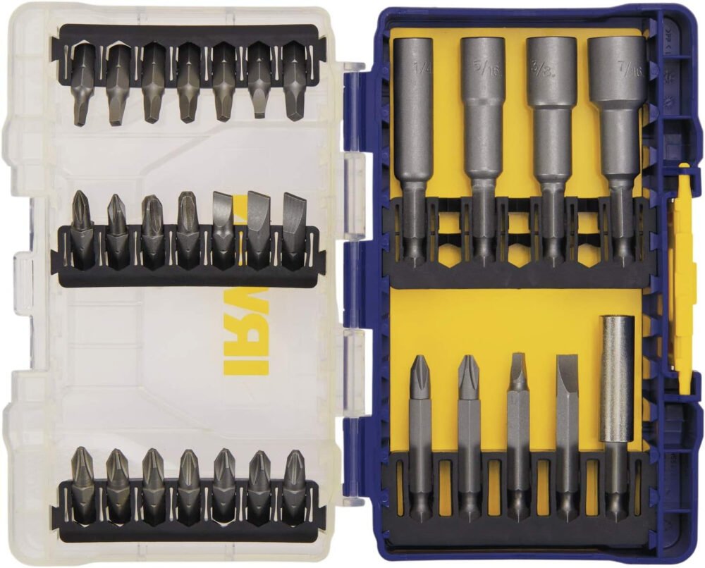 Irwin Tools IRWIN Screwdriver Bit Set, 24-Piece (IWAF1224)