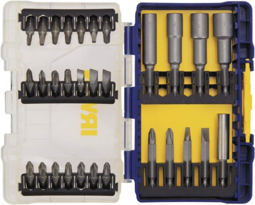 Irwin Tools IRWIN Screwdriver Bit Set, 24-Piece (IWAF1224)